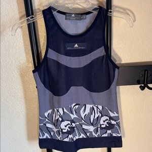 Adidas by Stella McCartney Navy Floral Tank